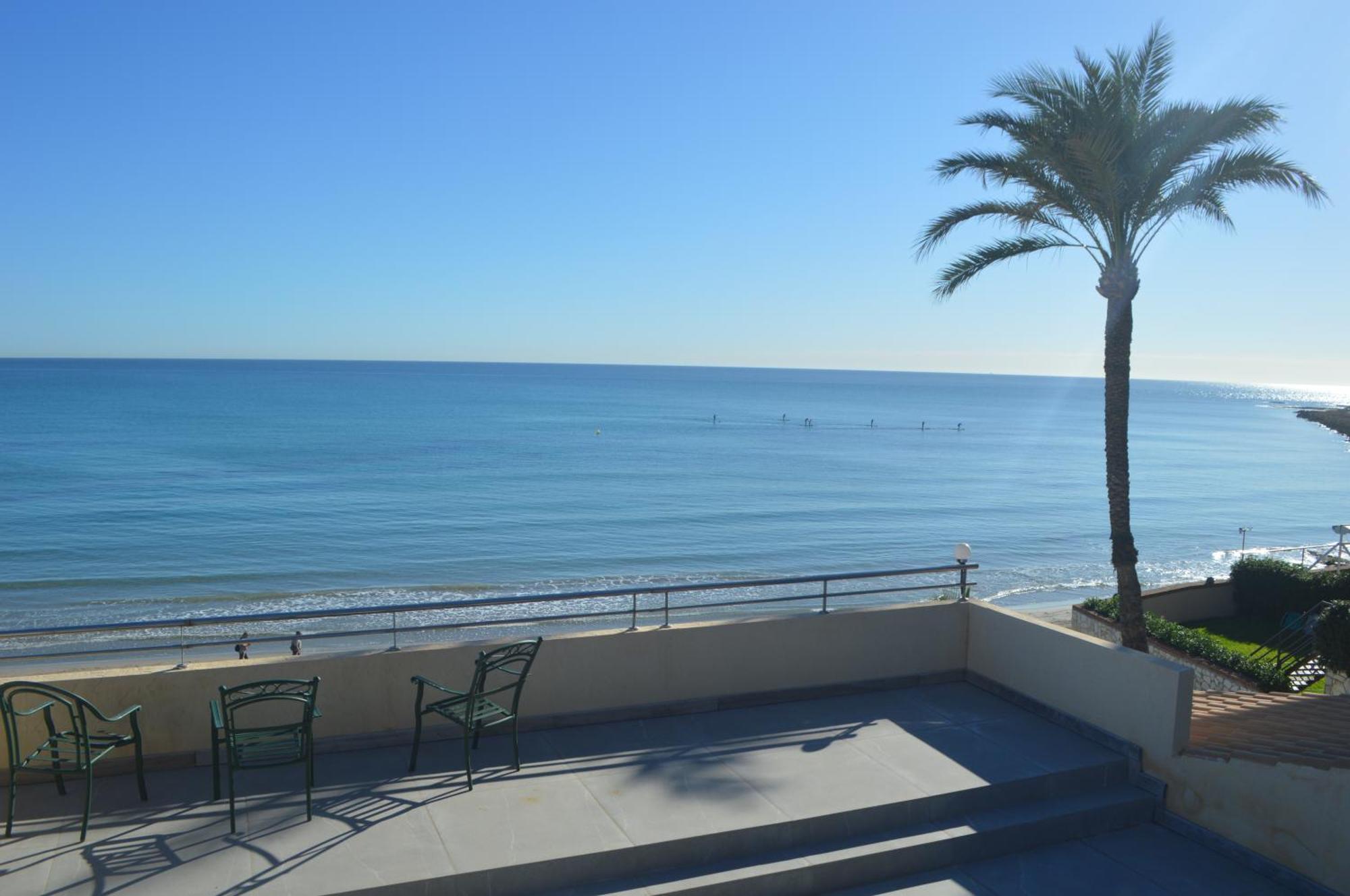 Excepcional Apartamento Amanecer Al Borde De Playa Y Mar, En Chalet Roquetes Alicante Exteriér fotografie