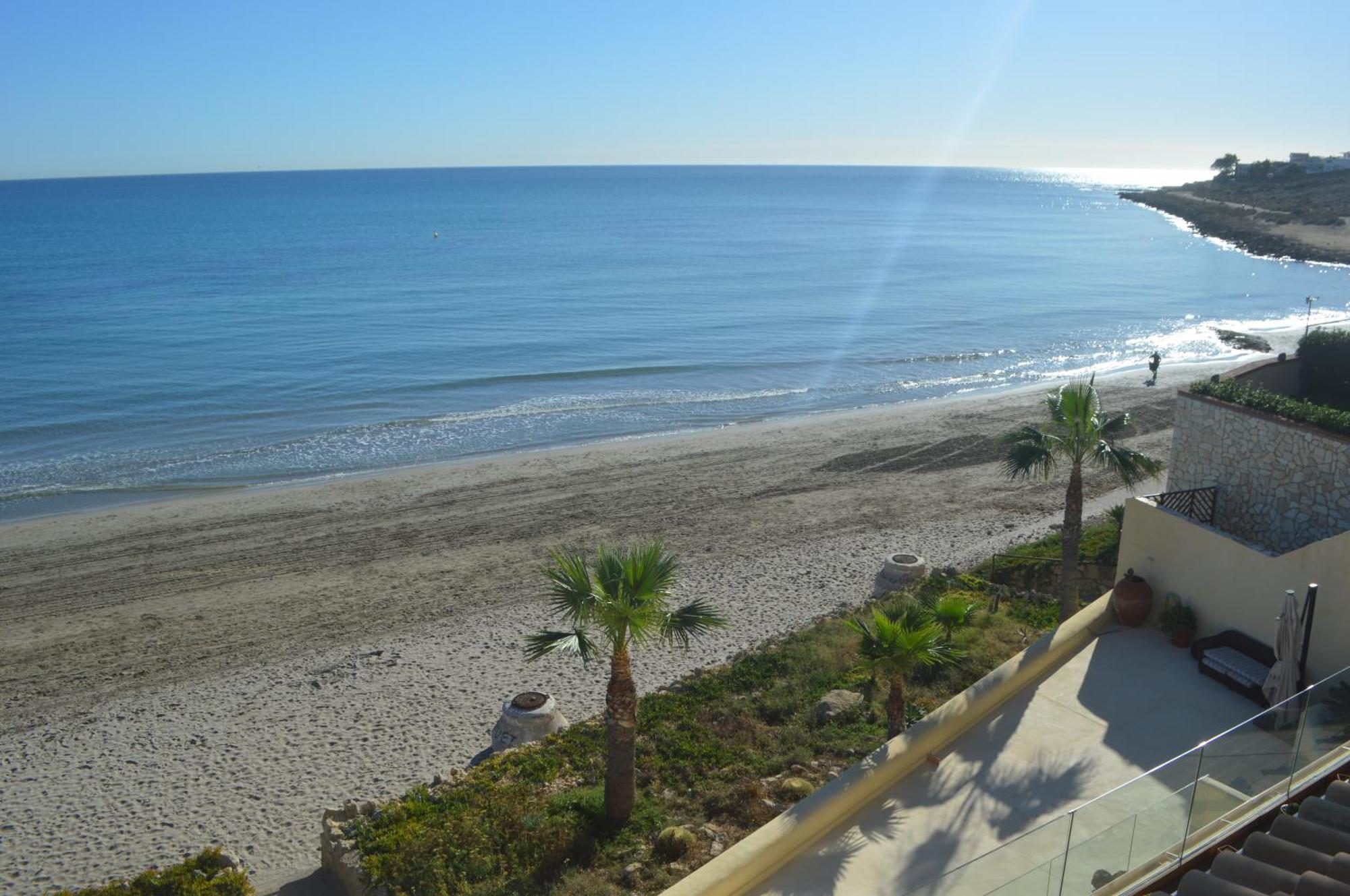Excepcional Apartamento Amanecer Al Borde De Playa Y Mar, En Chalet Roquetes Alicante Exteriér fotografie