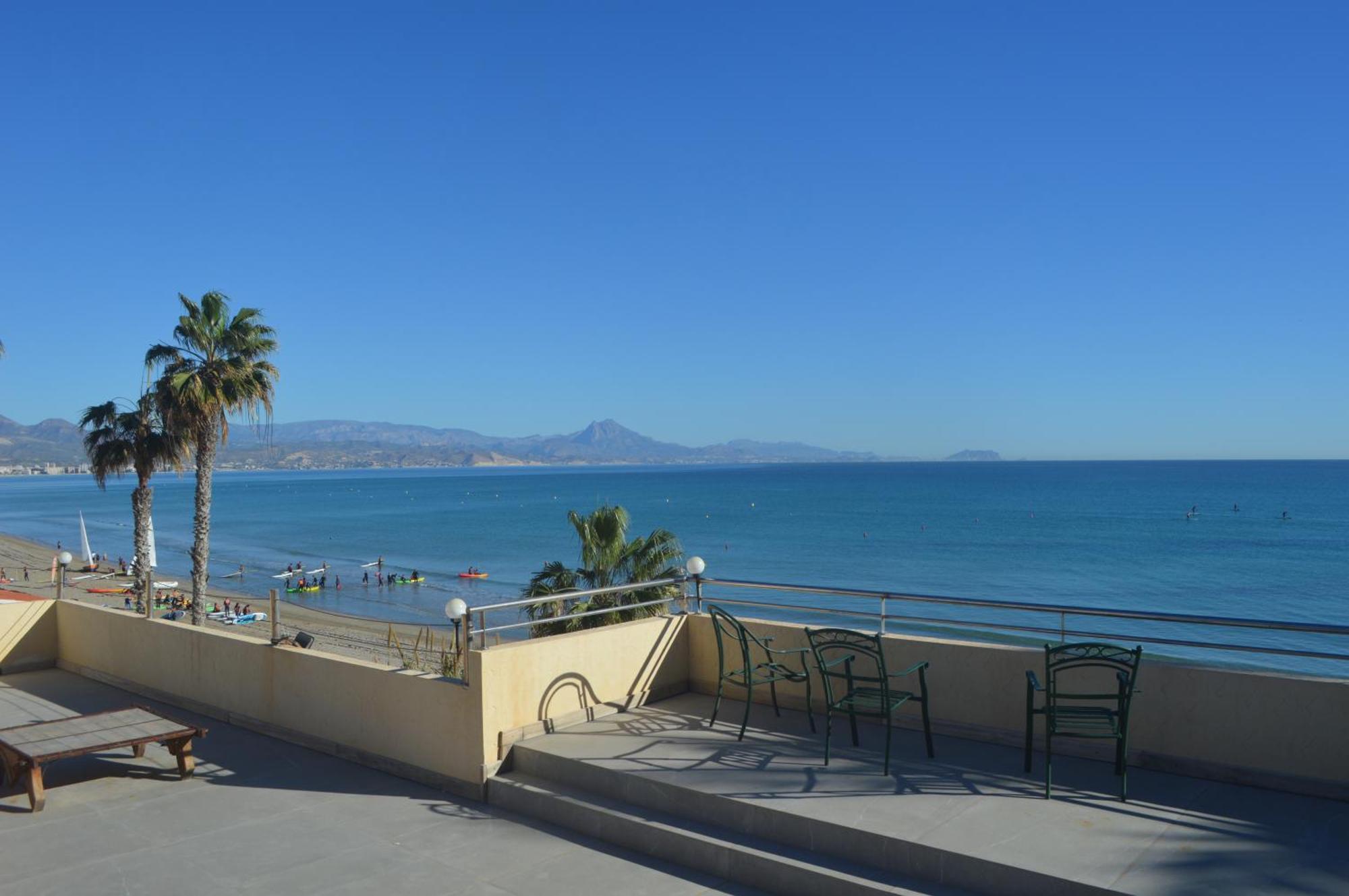 Excepcional Apartamento Amanecer Al Borde De Playa Y Mar, En Chalet Roquetes Alicante Exteriér fotografie