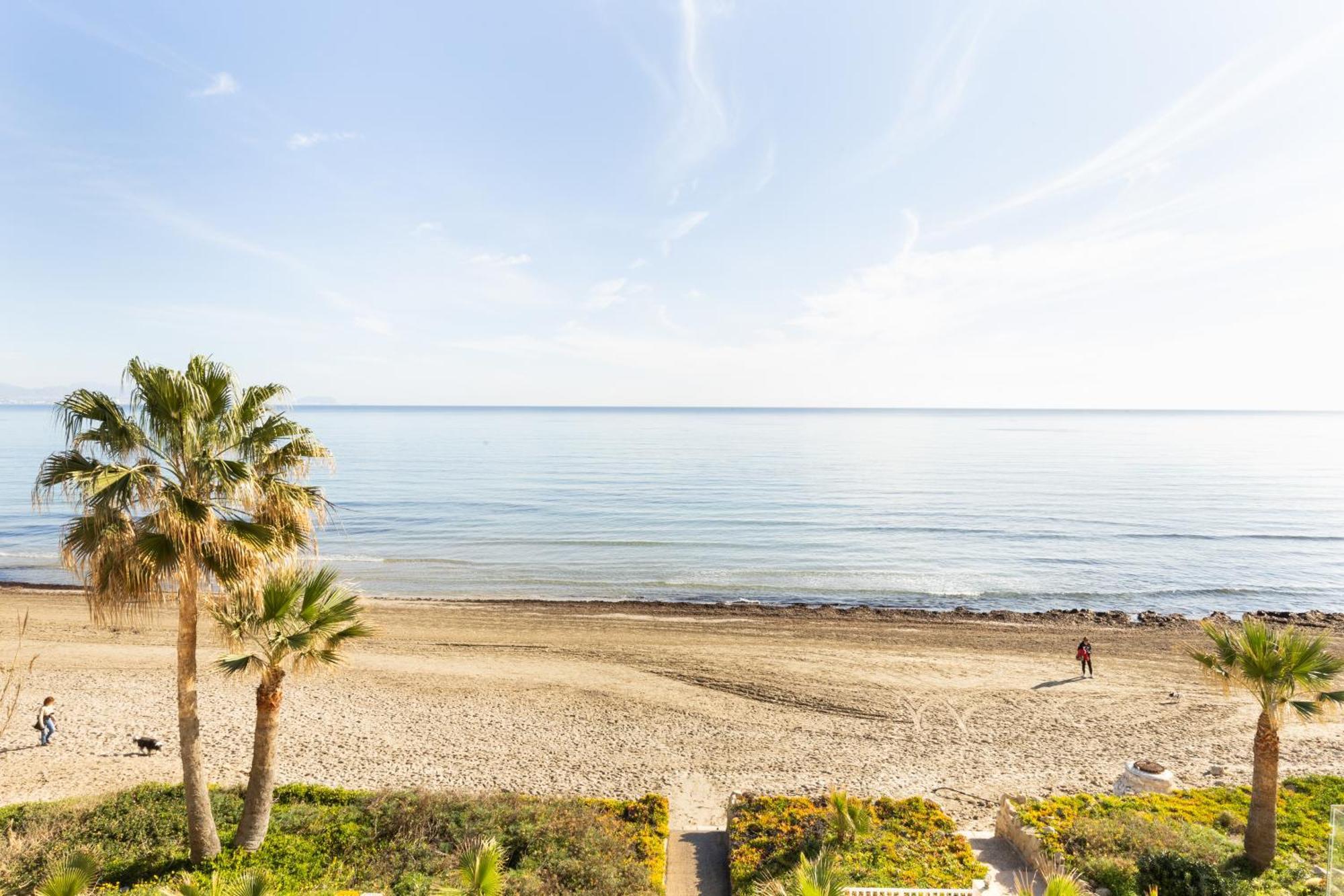 Excepcional Apartamento Amanecer Al Borde De Playa Y Mar, En Chalet Roquetes Alicante Exteriér fotografie