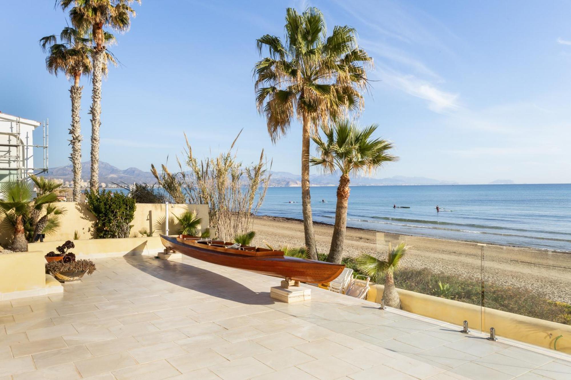 Excepcional Apartamento Amanecer Al Borde De Playa Y Mar, En Chalet Roquetes Alicante Exteriér fotografie